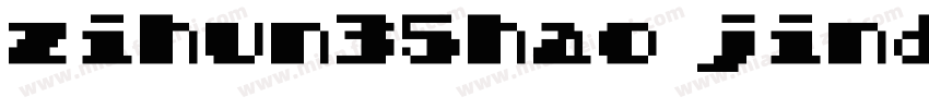zihun35hao jindianyaheiTrueType字体转换